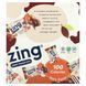 Zing Bars, мінібатончики на рослинній основі, чорний шоколад із арахісовою пастою в арахісовій пасті, 18 батончиків по 24 г (0,84 унції) фото