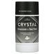 Crystal Body Deodorant, Дезодорант, збагачений магнієм, деревне вугілля + чайне дерево, 2,5 унції (70 г) фото