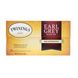 Черный чай Эрл грей без кофеина Twinings (Earl Grey Black Tea) 25 чайных пакетиков 43 г фото