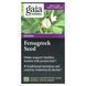 Gaia Herbs, Семена пажитника, 60 жидких вегетарианских фитокапсул фото