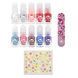 Set of water-based nail polishes, Flare & Fancy, SuncoatGirl, 10 pieces