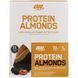 Protein almond, peanut butter with dark chocolate, Optimum Nutrition, 12 packets of 1.5 oz (43 g).