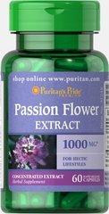Квітка пристрасті, Passion Flower, Puritan's Pride, 1000 мг, 60 капсул