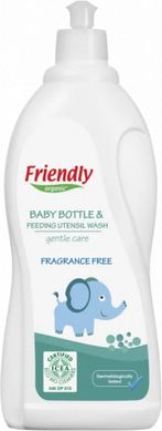 Органічний миючий засіб для пляшечок сосок і посуду без запаху Friendly Organic Baby Bottle & F.Ut. Wash 750 мл
