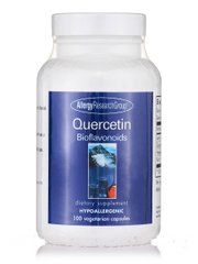 Біофлавоноїди кверцетину, Quercetin Bioflavonoids, Allergy Research Group, 100 вегетаріанських капсул