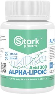 ALA Alpha Lipoic Acid 300 мг Stark Pharm 60 капсул купить в Киеве и Украине