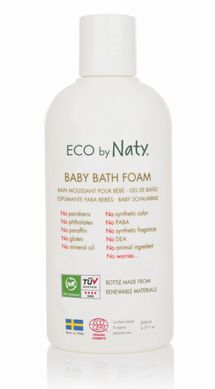 Органічна дитяча піна ECO BY NATY Baby Bath Foam EcoCert 200 мл