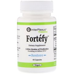 Пробіотична формула InterPlexus Inc. (Fortefy) 2 мільярди КУО 45 капсул