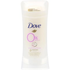 Дезодорант Zero Aluminum, аромат «Кокос і рожевий жасмин», Dove, 74 г