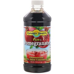 Жидкий гранатовый концентрат Dynamic Health Laboratories (Pomegranate Juice) 473 мл купить в Киеве и Украине