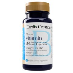 В-комплекс Earth`s Creation (Liquid Vitamin B Complex) 60 капсул
