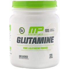 Глютамін Essentials, без смакових добавок, MusclePharm, 1,32 фунта (600 г)