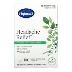 Hyland's, Засіб від головного болю, 100 швидкорозчинних таблеток