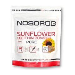 Sunflower Lecithin Powder NOSOROG 200 g pure