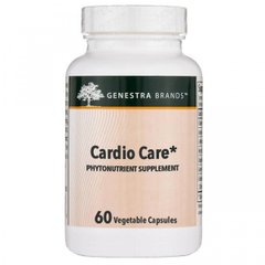 Підтримка серцево-судинної системи, Cardio Care, Genestra Brands, 60 вегетаріанських капсул