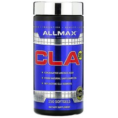 CLA 95, 95% активных изомеров CLA, ALLMAX Nutrition, 150 мягких капсул купить в Киеве и Украине