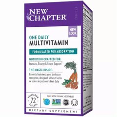 Щоденні мультивітаміни New Chapter (Only One One Daily Multivitamin) 72 таблетки