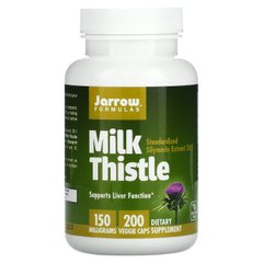 Розторопша Jarrow Formulas (Milk Thistle) 150 мг 200 капсул