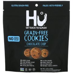 Hu, Печиво без зерен, шоколадна крихта, 2,25 унції (64 г)