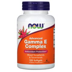 Вітамін Е комплекс Now Foods (Gamma E) 120 капсул