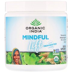 Ферментовані адаптогени, Mindful Lift, Fermented Adaptogens, Organic India, 90 г