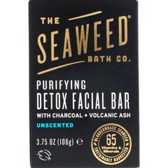 Очищаюче детоксикуюче мило для обличчя, без ароматизаторів, The Seaweed Bath Co, 3,75 унцій (106 г)