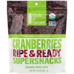 Клюква сушеная органик Made in Nature (Cranberries) 142 г купить в Киеве и Украине