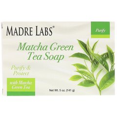 Мило з зеленим чаєм антисептичну розмарин Madre Labs (Green Tea Soap) 141 г