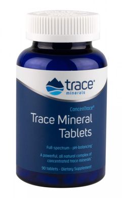 Минералы, ConcenTrace Trace Mineral, Trace Minerals Research, 90 таблеток купить в Киеве и Украине