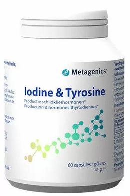 Підтримка щитовидної желези Metagenics (Iodine Tyrosine) 60 капсул