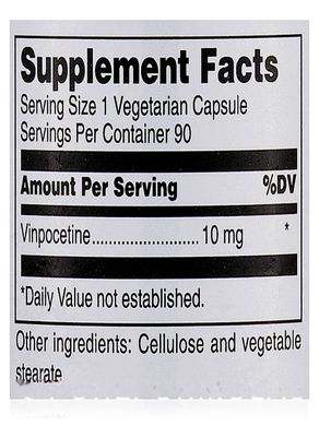 Вінпоцетин Douglas Laboratories (Vinpocetine) 90 вегетаріанських капсул