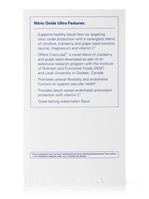 Вуглекислий оксид азоту Pure Encapsulations (Nitric Oxide Ultra) 30 патч-пакетів