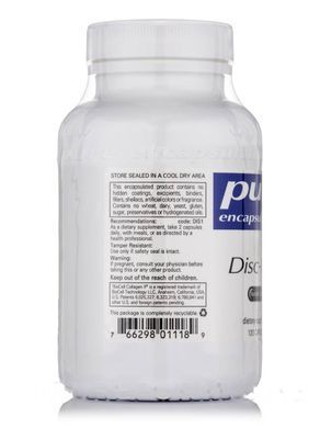Добавка для костей и суставов Pure Encapsulations (Disc-Flex) 120 капсул купить в Киеве и Украине