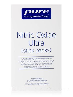 Углекислый оксид азота Pure Encapsulations (Nitric Oxide Ultra) 30 патч-пакетов купить в Киеве и Украине