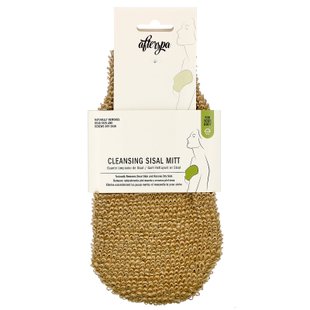 Очищающая сизальная варежка, Cleansing Sisal Mitt, AfterSpa, 1 шт купить в Киеве и Украине