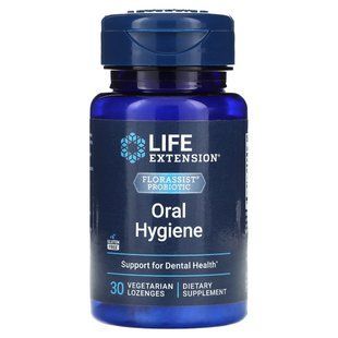 Life Extension Probiotic for Dental Health (Florassist Oral Hygiene) 30 Lozenges