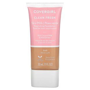 Covergirl, Clean Fresh, Skin Milk Nourishing Foundation, 560 Medium, 1 fl oz (30 ml) купить в Киеве и Украине