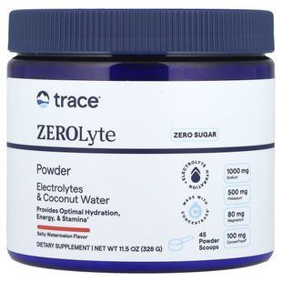 Электролиты Trace Minerals (ZeroLyte Salty Watermelon) вкус соленого арбуза 328 г купить в Киеве и Украине