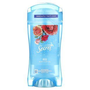 48-часовой прозрачный гель-дезодорант, роза, 48 Hour Clear Gel Deodorant, Rose, Secret, 73 г купить в Киеве и Украине