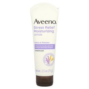 Зволожуючий лосьйон для зняття стресу, лаванда, Stress Relief Moisturizing Lotion, Lavender, Aveeno, 71 г