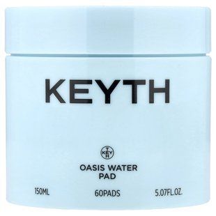 KEYTH, Trued Oasis Water Pad, 60 Pads, 5.07 fl oz (150 ml)