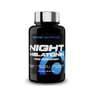 Scitec Nutrition, NIGHT Melatonin 0.95, 90 таблеток купить в Киеве и Украине
