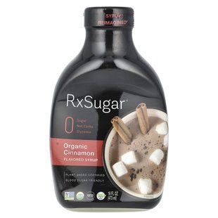 RxSugar, Organic Cinnamon Syrup, 16 fl oz (473 ml) купить в Киеве и Украине