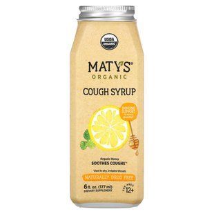 Maty's, Organic Cough Syrup, Ages 12+, 6 fl oz (177 ml) купить в Киеве и Украине