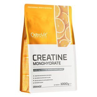 Креатин Creatine Monohydrate OstroVit 1 кг Апельсин купить в Киеве и Украине