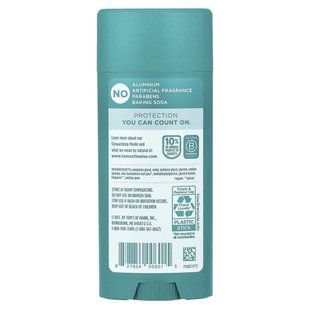 Tom's of Maine, Aluminum Free Deodorant, Wild Lavender, 3.25 oz (92 g) купить в Киеве и Украине