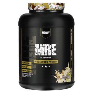Redcon1, MRE, Whole Food Protein, Banana Nut Bread, 7.16 lb (3,250 g) купить в Киеве и Украине