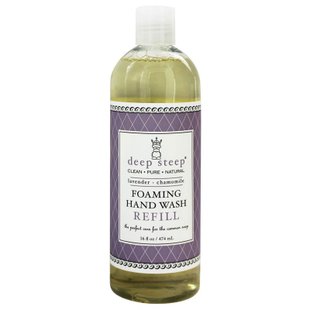 Пенящееся средство для мытья рук лаванда - ромашка Deep Steep (Foaming Hand Wash Refill) 474 мл купить в Киеве и Украине