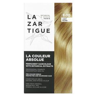 Lazartigue, Permanent Haircolor with Botanical Extract, 8 Light Blond, 1 Application купить в Киеве и Украине