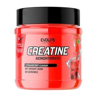 Evolite Nutrition, Creatine Monohydrate, 300 g, strawberry купить в Киеве и Украине
